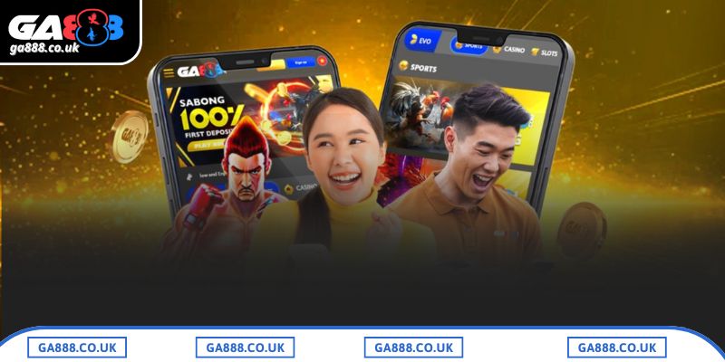 Khách hàng tải app GA888 trên thiết bị Android