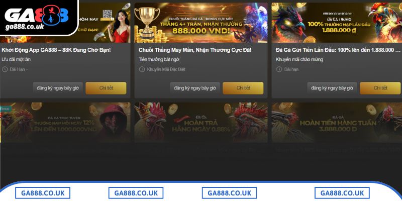 Khám phá các ưu đãi định kỳ hoặc theo mùa