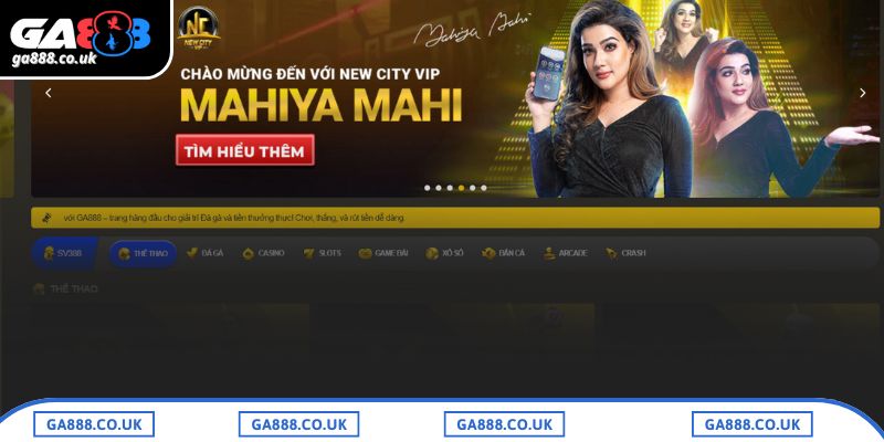 Thông tin cơ bản giới thiệu về GA888